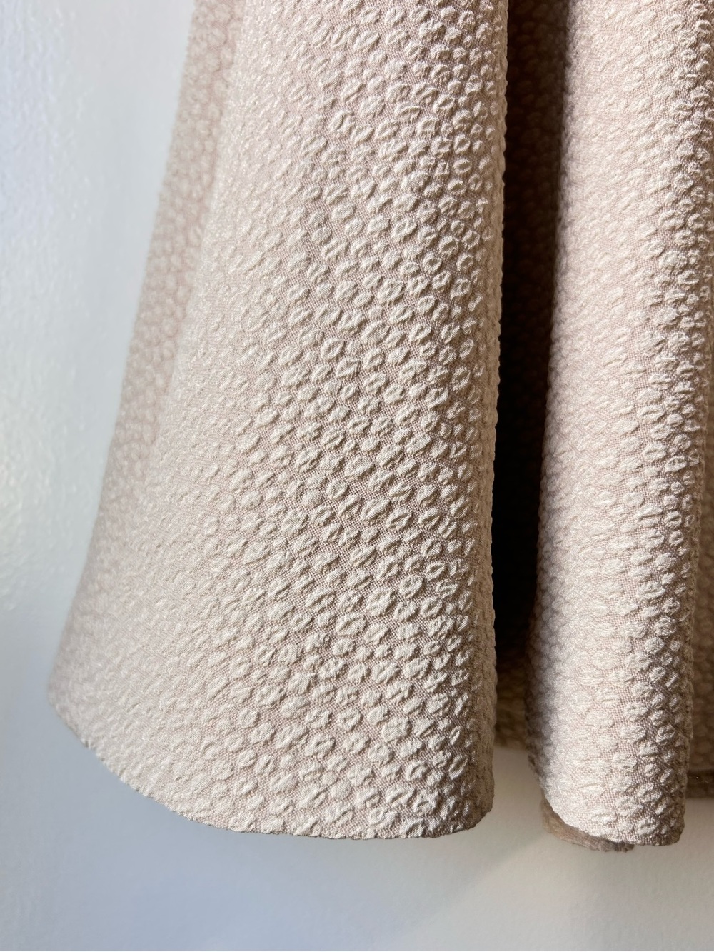 b + ab Textured Full Mini Skirt Bone